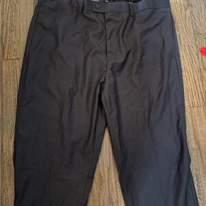 Men's Black Dress Pants - Tailored Classic